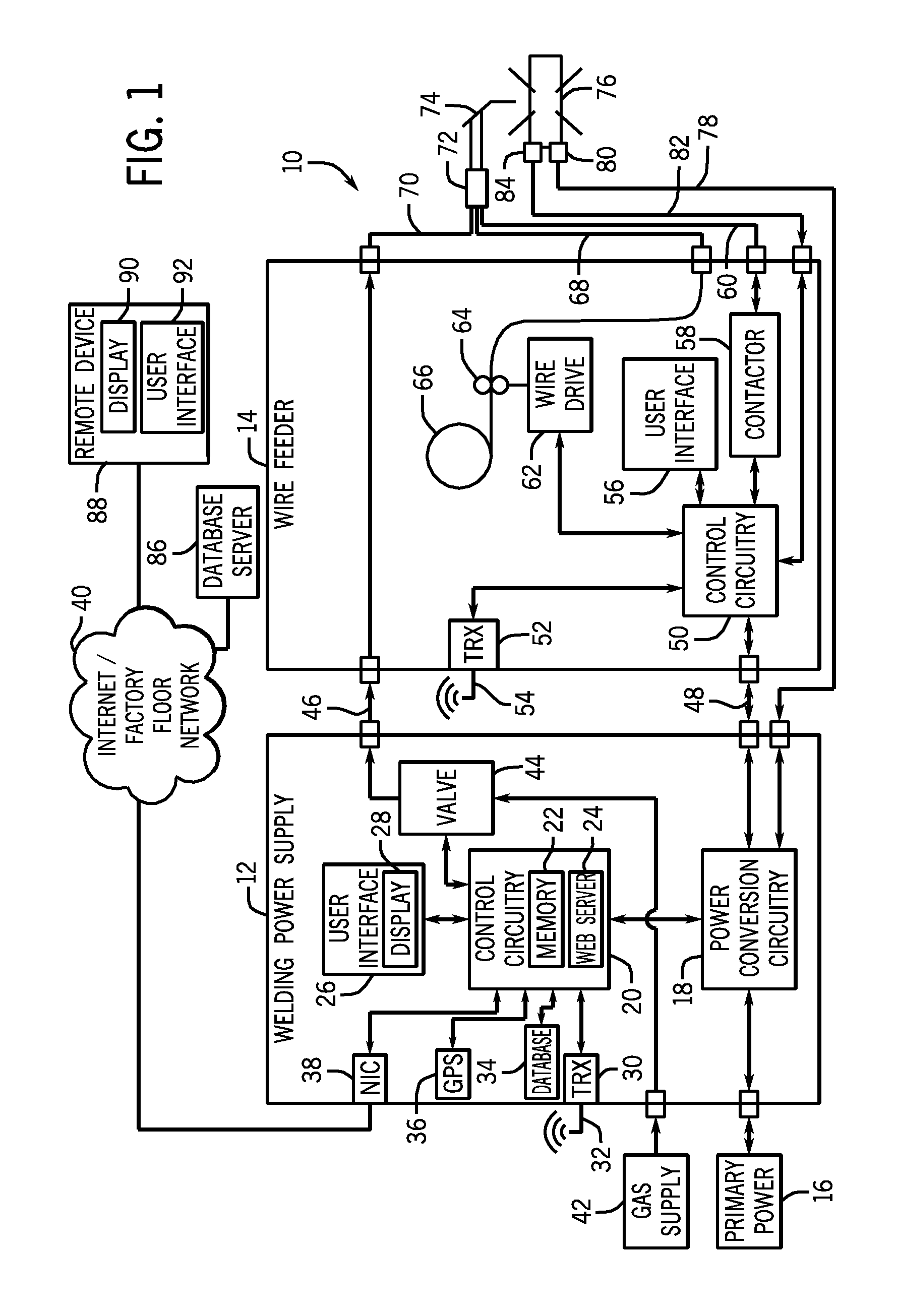 Systems and methods for adjusting multiple settings of a welding power supply