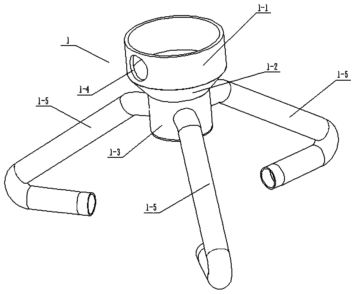 Circulation pulverizing device for device for promoting soil remediation through power ultrasounds