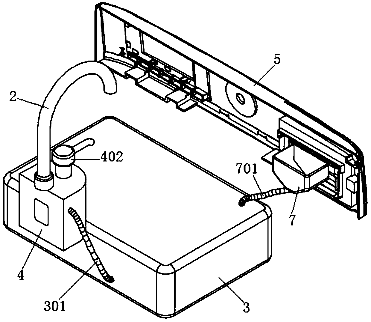 Clothes washing device with clothes rubbing structure