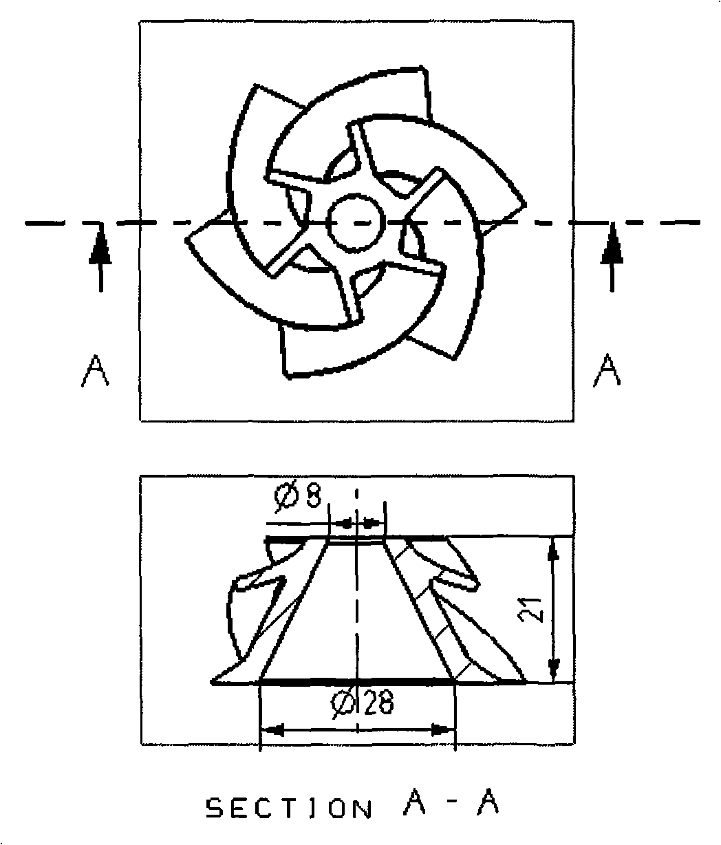 Method for quickly and precisely casting complex parts