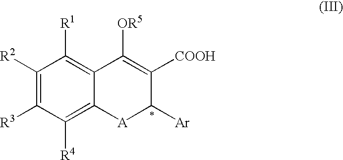 Process for producing optically active chromene derivative