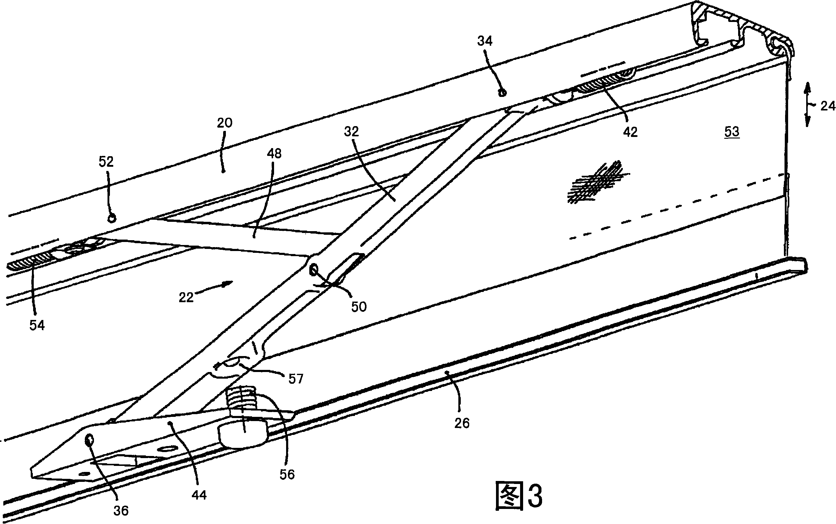 Wind repelling system for a vehicle