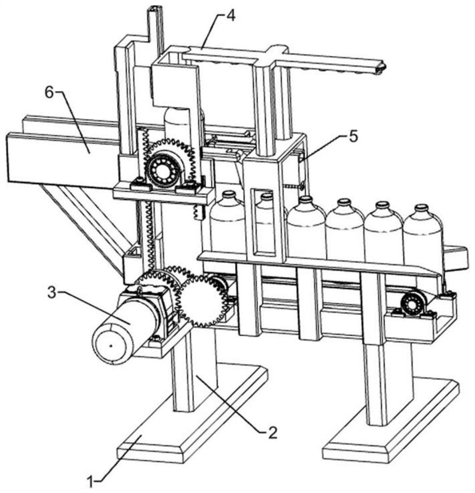 Automatic sealing device for chemical alkaline solution