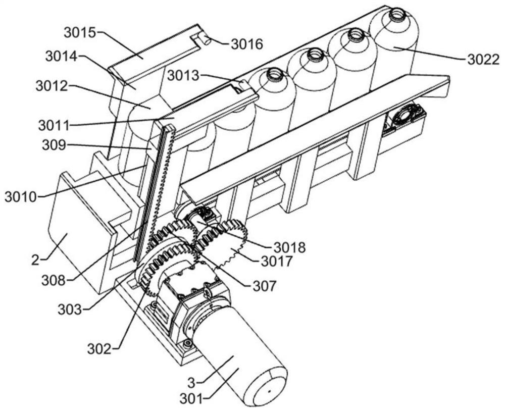 Automatic sealing device for chemical alkaline solution