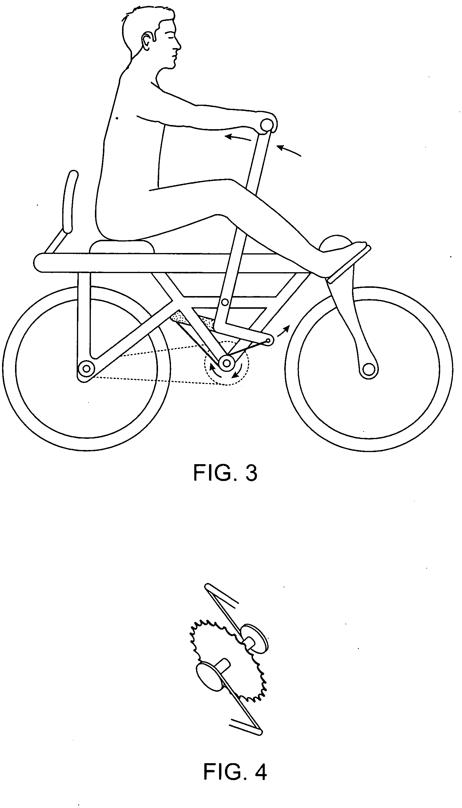 Phase Independent Row Motion Propelled Bicycle