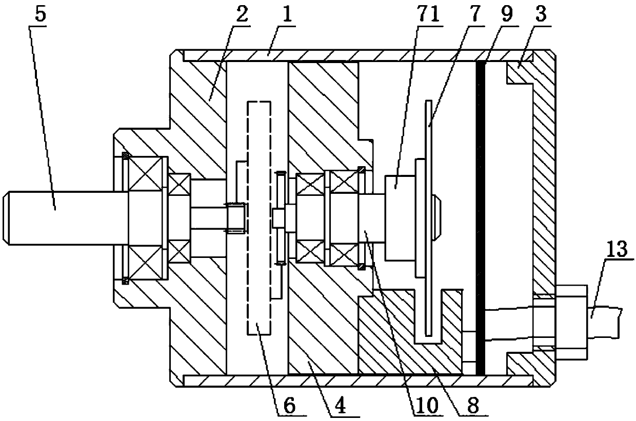 Absolute multi-turn photoelectric encoder