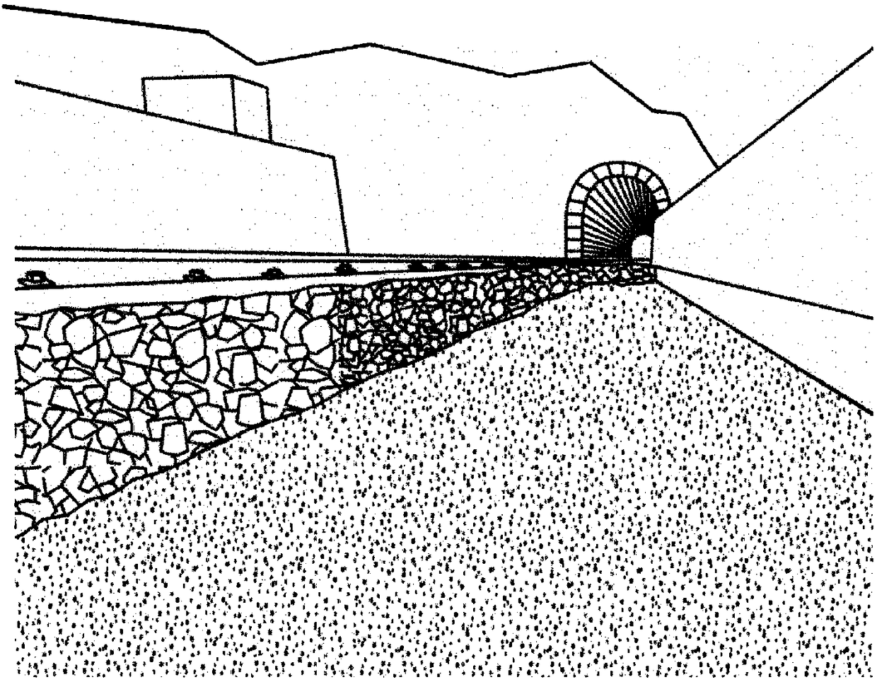 Device for discharging multi-component adhesives onto a granular mixture, discharging method, and use of the device