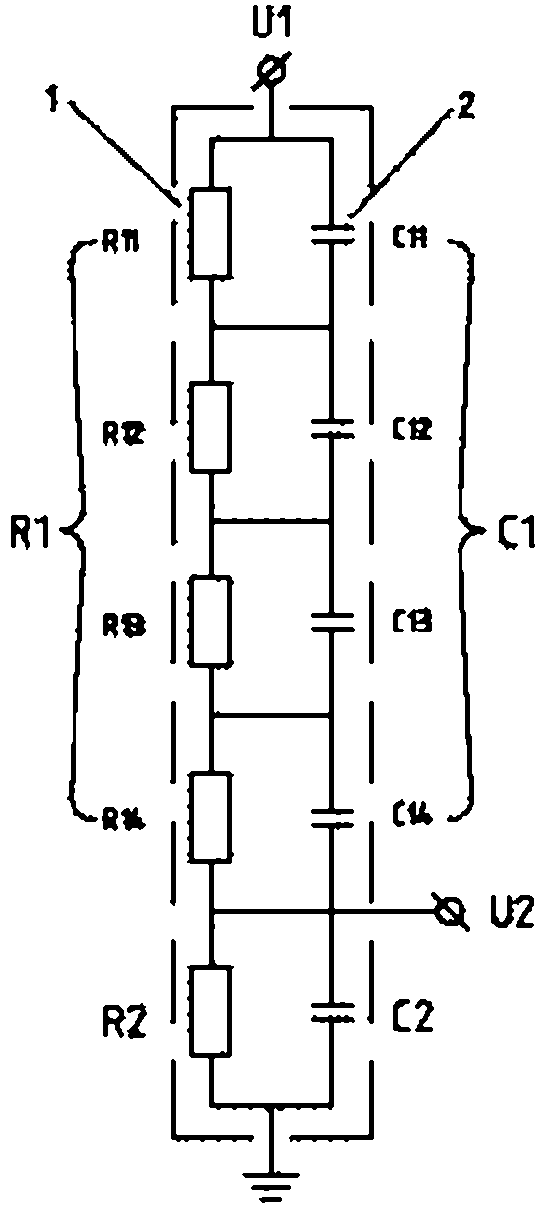 Method for improving pollution flicker-resisting capability of DC voltage transformer