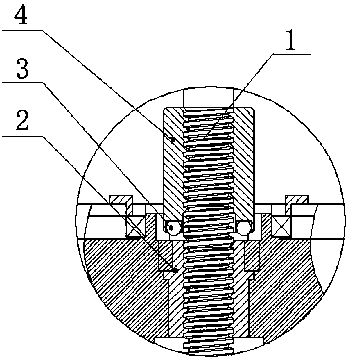 Screw hoist and working method thereof