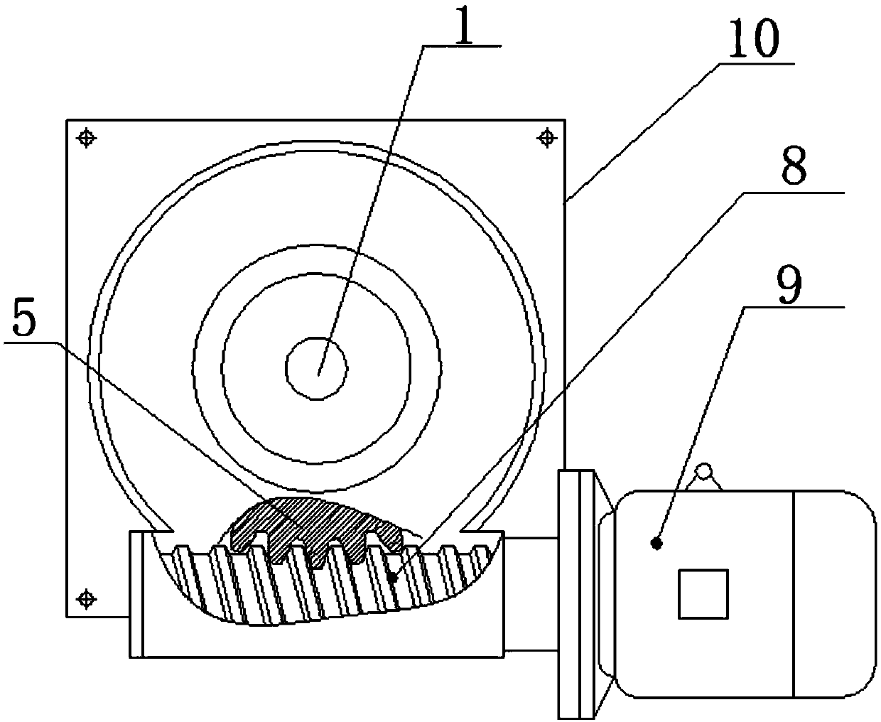 Screw hoist and working method thereof
