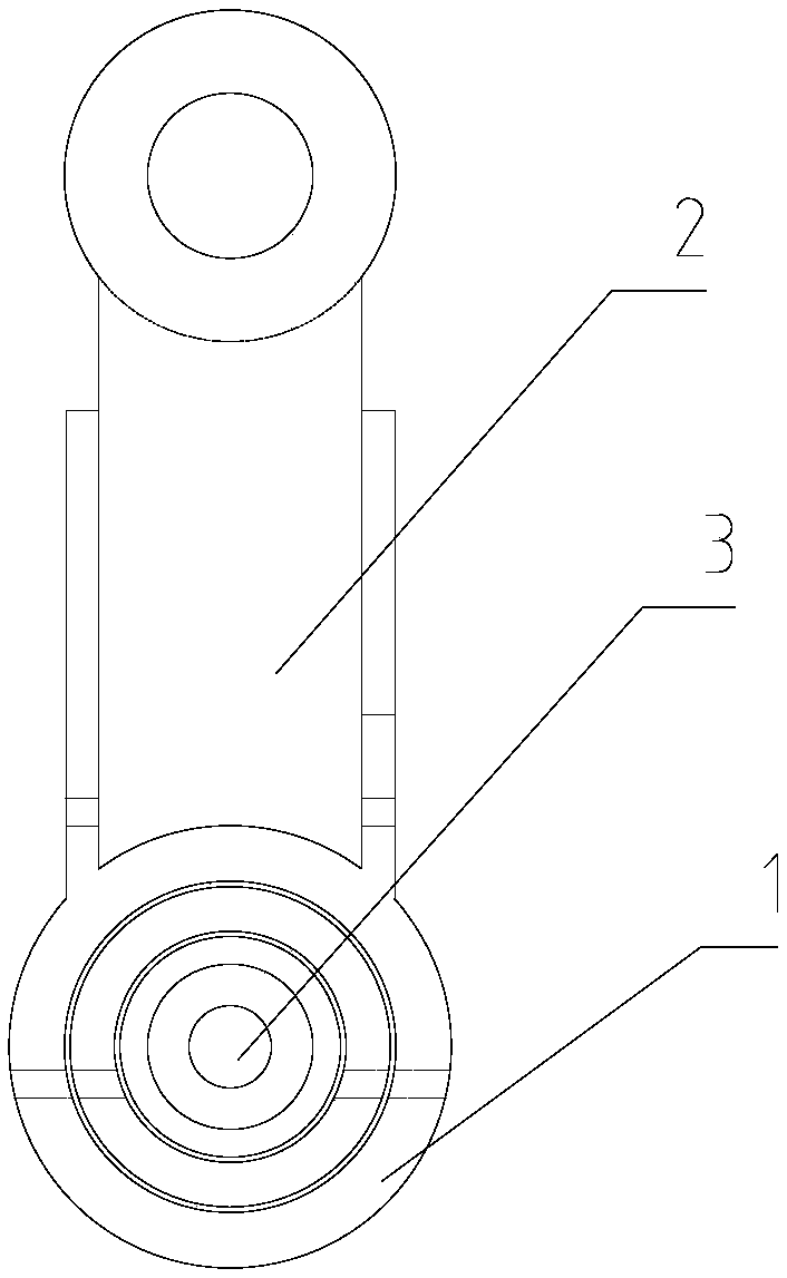 Support device used for roll forging machine tool