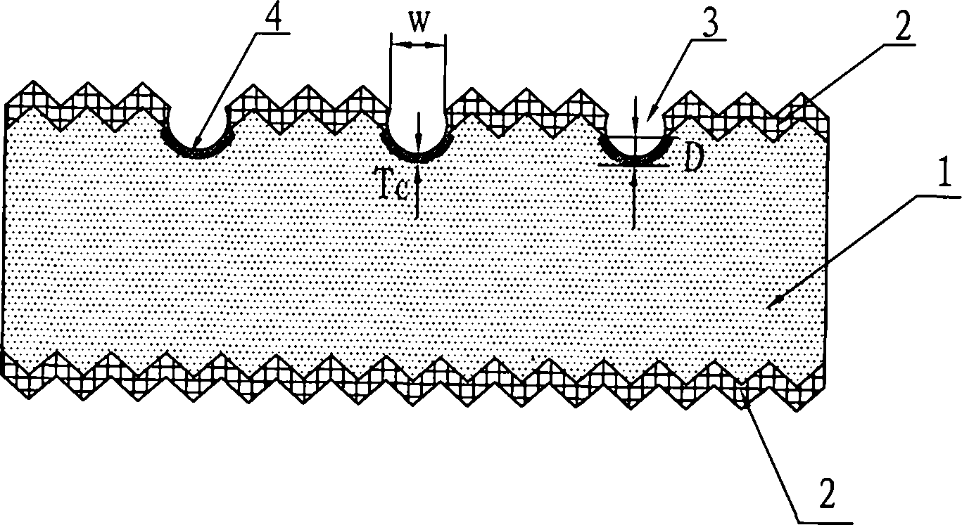 Method for selectively doping emitting stage on surface of crystalline silicon cell film