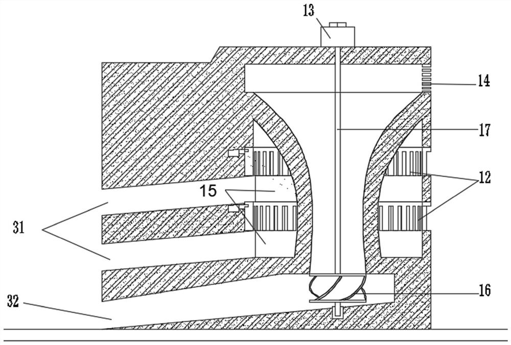 A kind of mountain torrent debris flow sand retaining dam with power generation function and its application