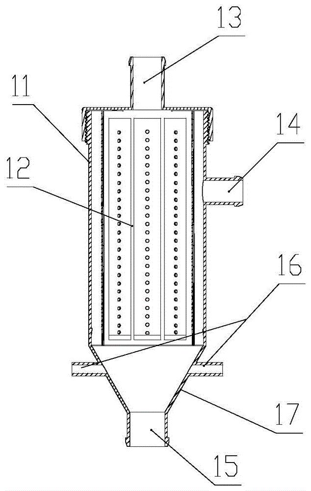 Thread scrape filter cleaning method