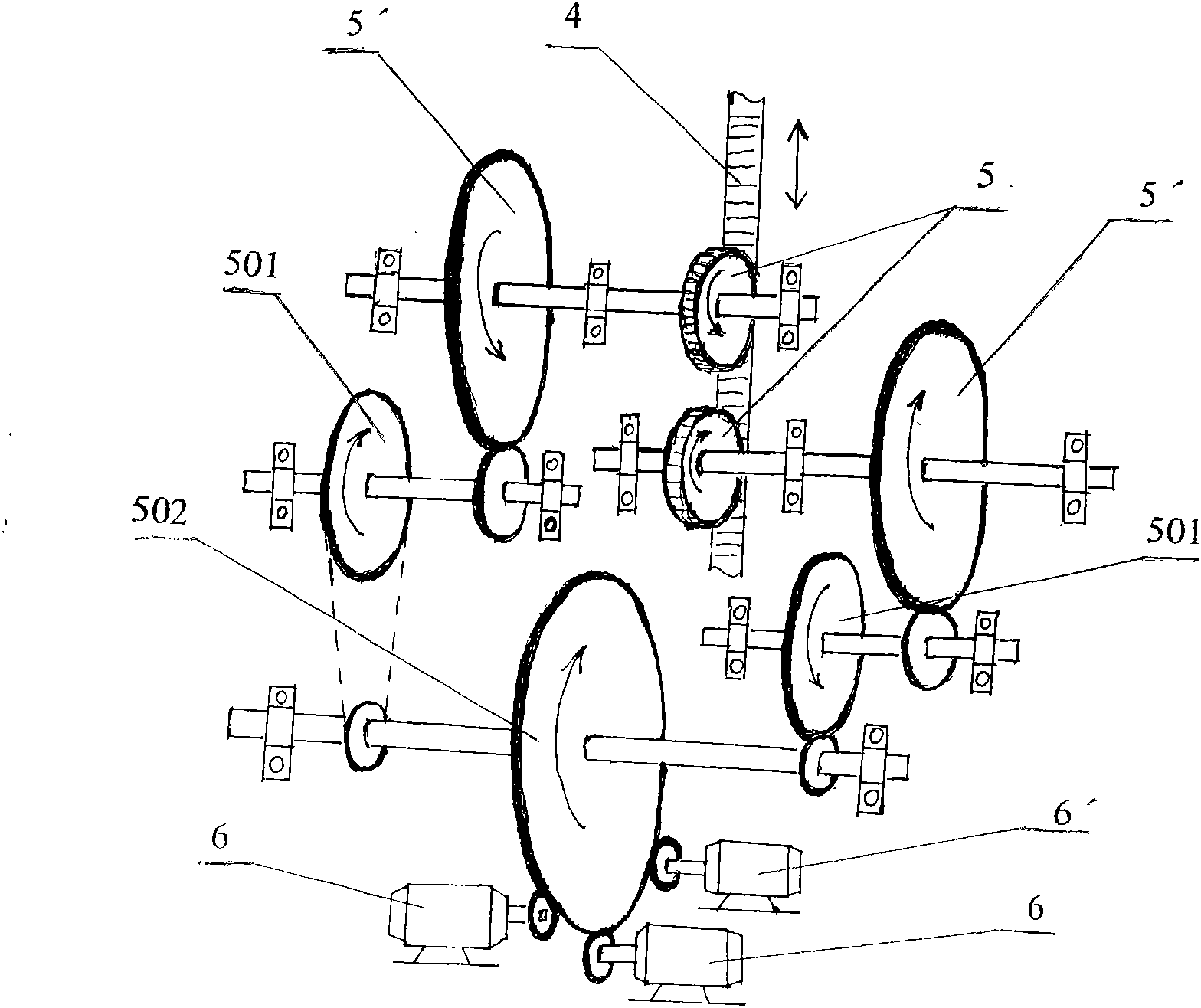 Reciprocating wave power generating device