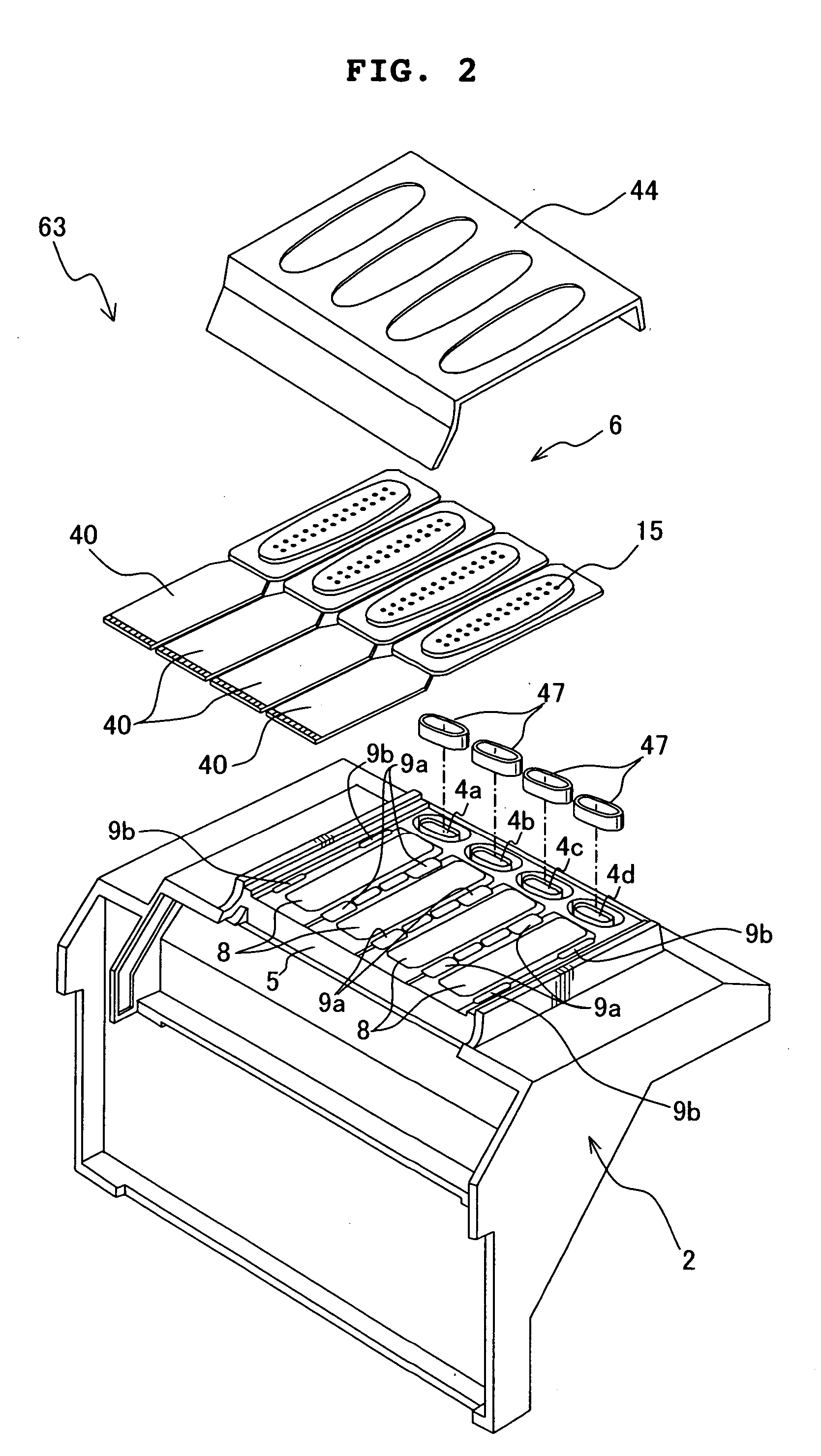 Method for selecting material forming ink channel in ink-jet recording apparatus