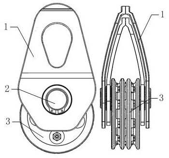 a multi-line pulley