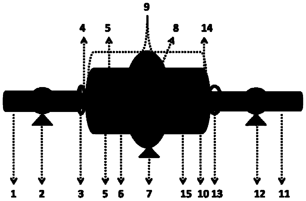 Lithium slurry battery storage tank system