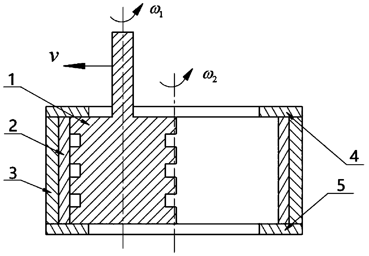 Enveloping rolling forming method for thin-wall high-rib cylindrical component
