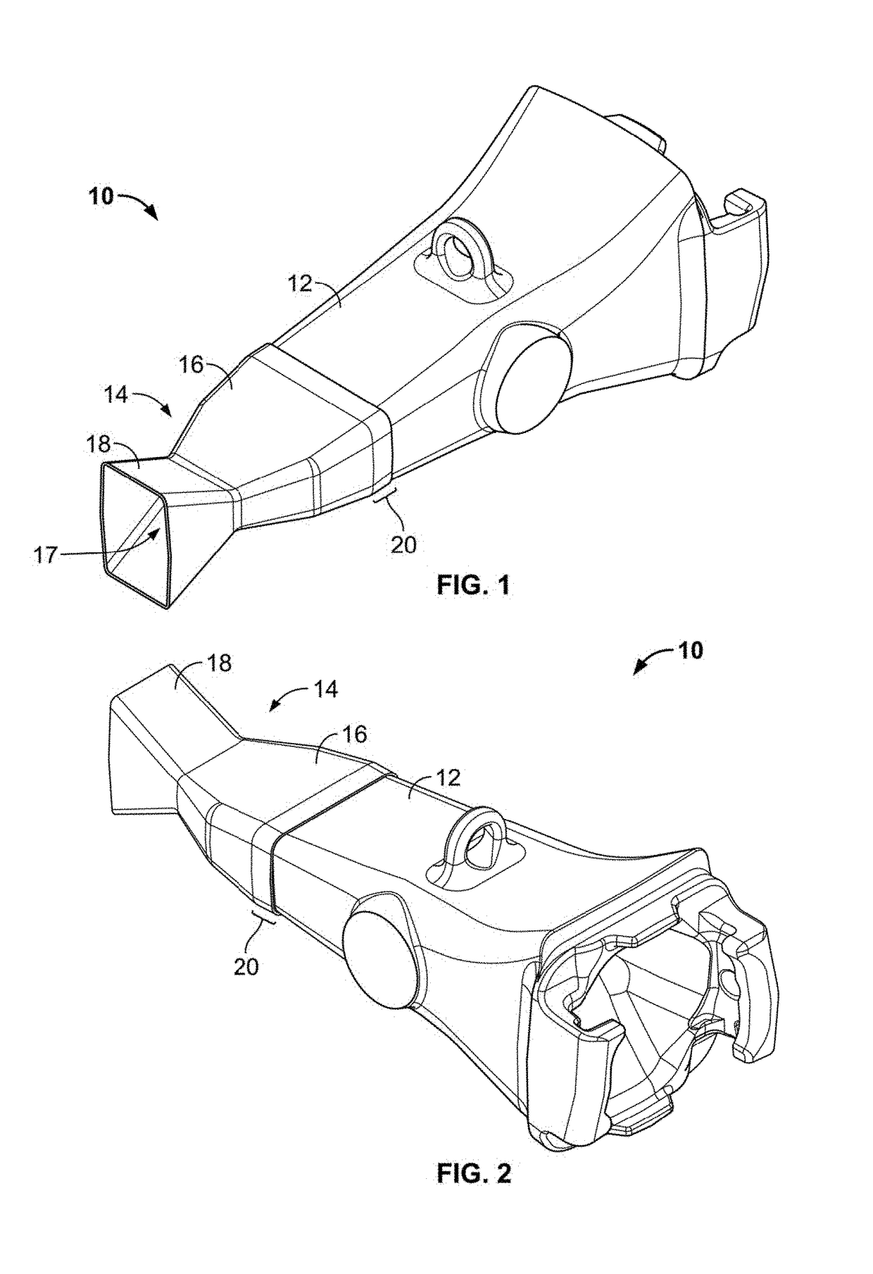 Hardfaced wear part using brazing and associated method and assembly for manufacturing