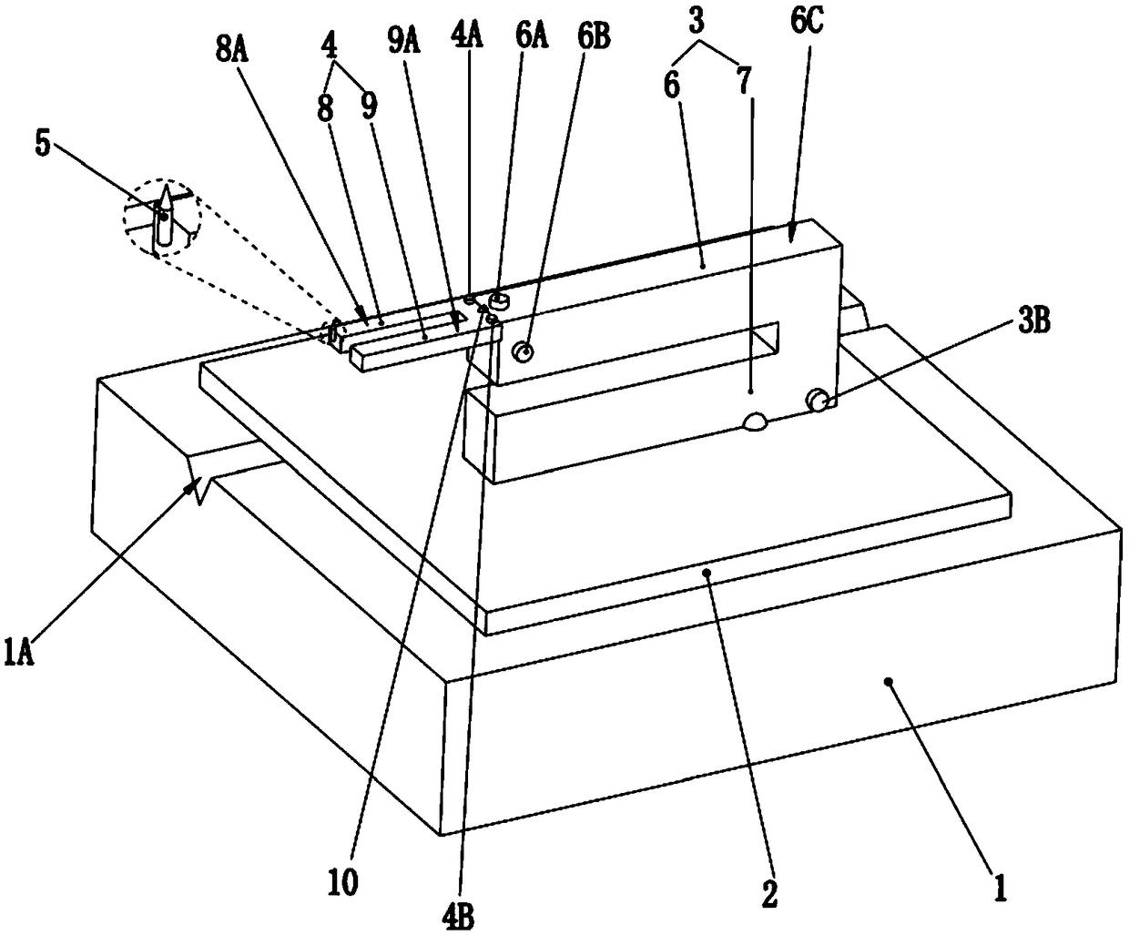 Sensor applied to scanning probe microscope