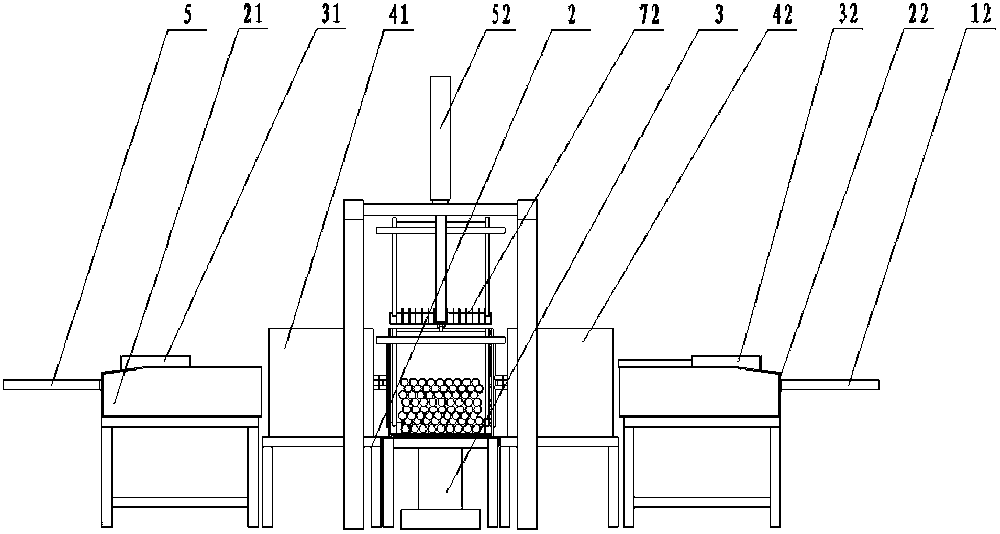 Hydraulic pasture and straw cutting device