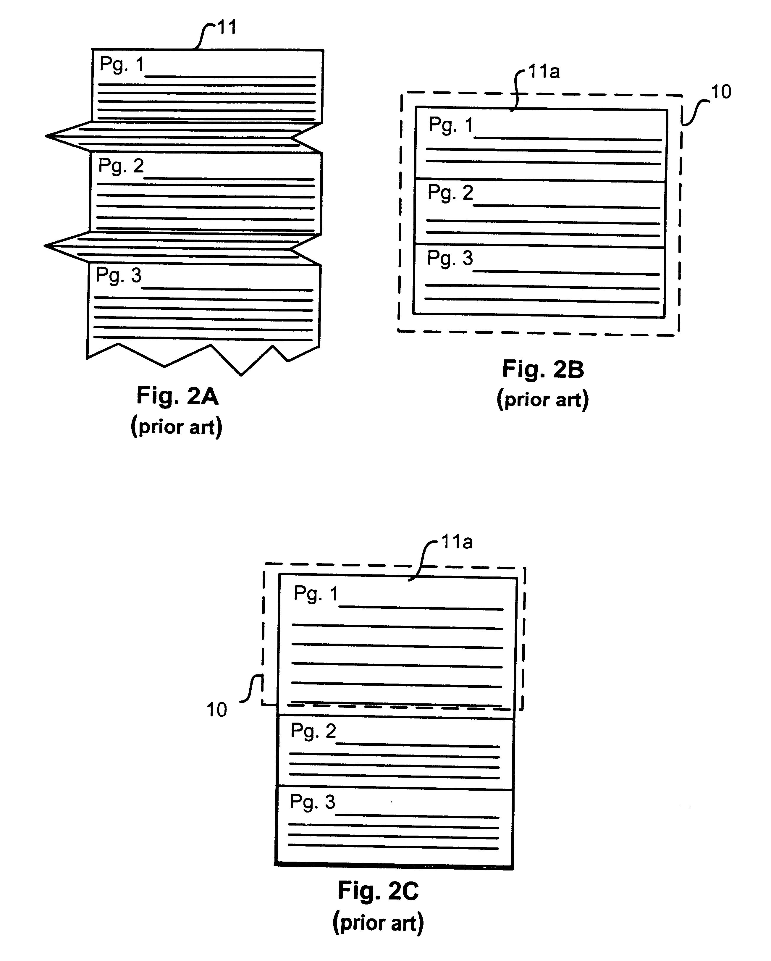Method and apparatus for creating the appearance of multiple embedded pages of information in a single web browser display