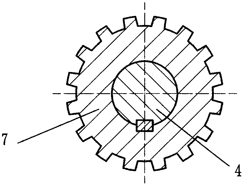 Pressing drive system of juicer for fruits and vegetables