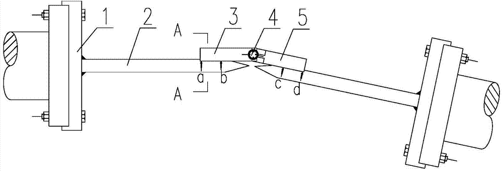 Manufacturing method for zigzag shafting alignment tool