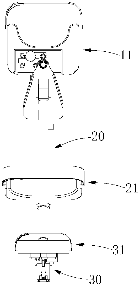 A lower limb assisting and training device