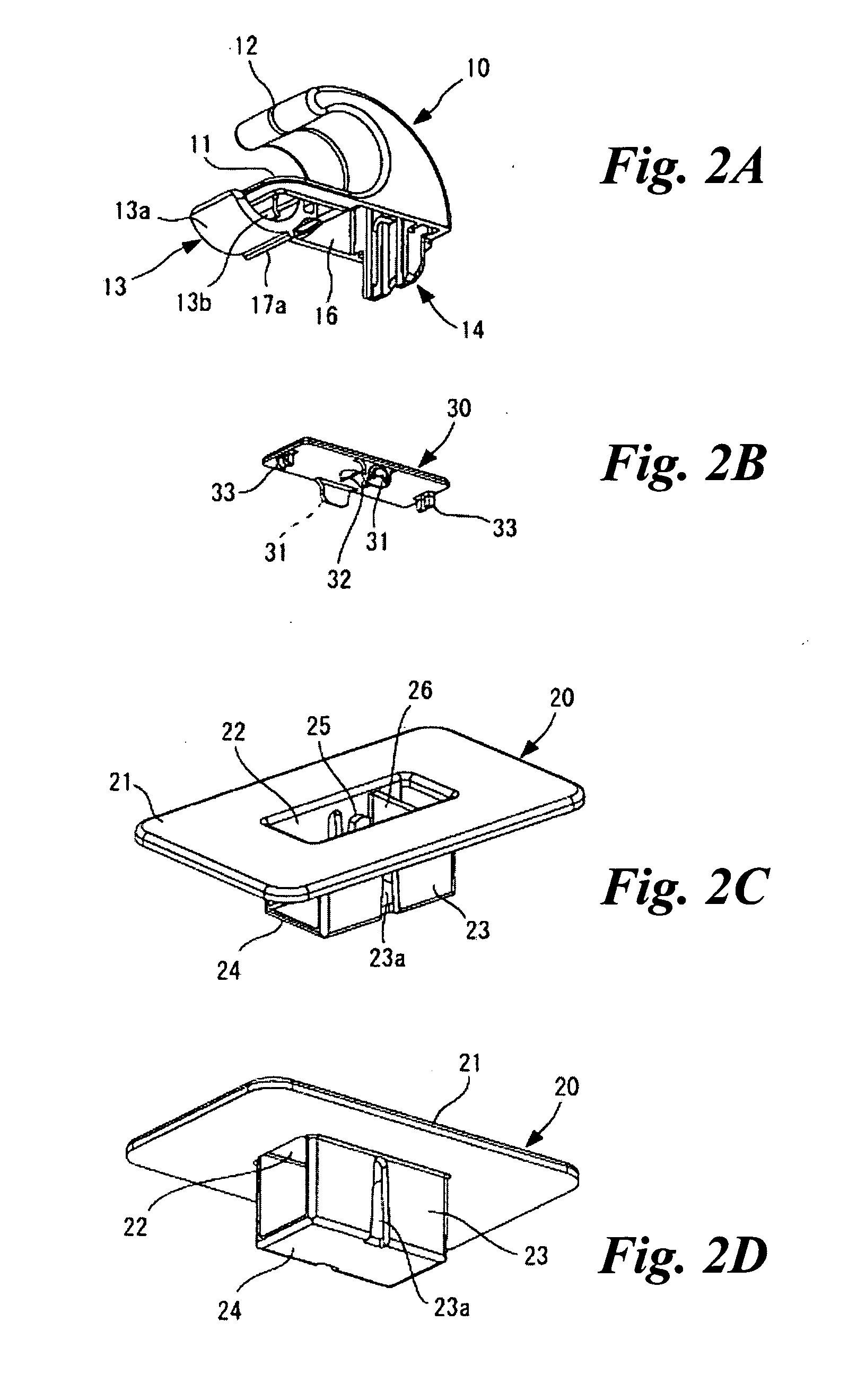 Mounting structure for functional component