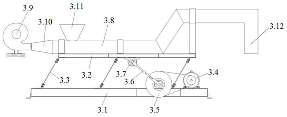 A set of mechanized tea brick production system