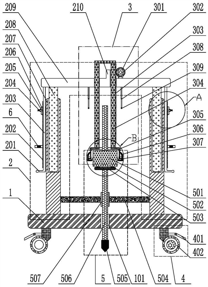 Automatic heavy-duty penetrometer with vertical detection