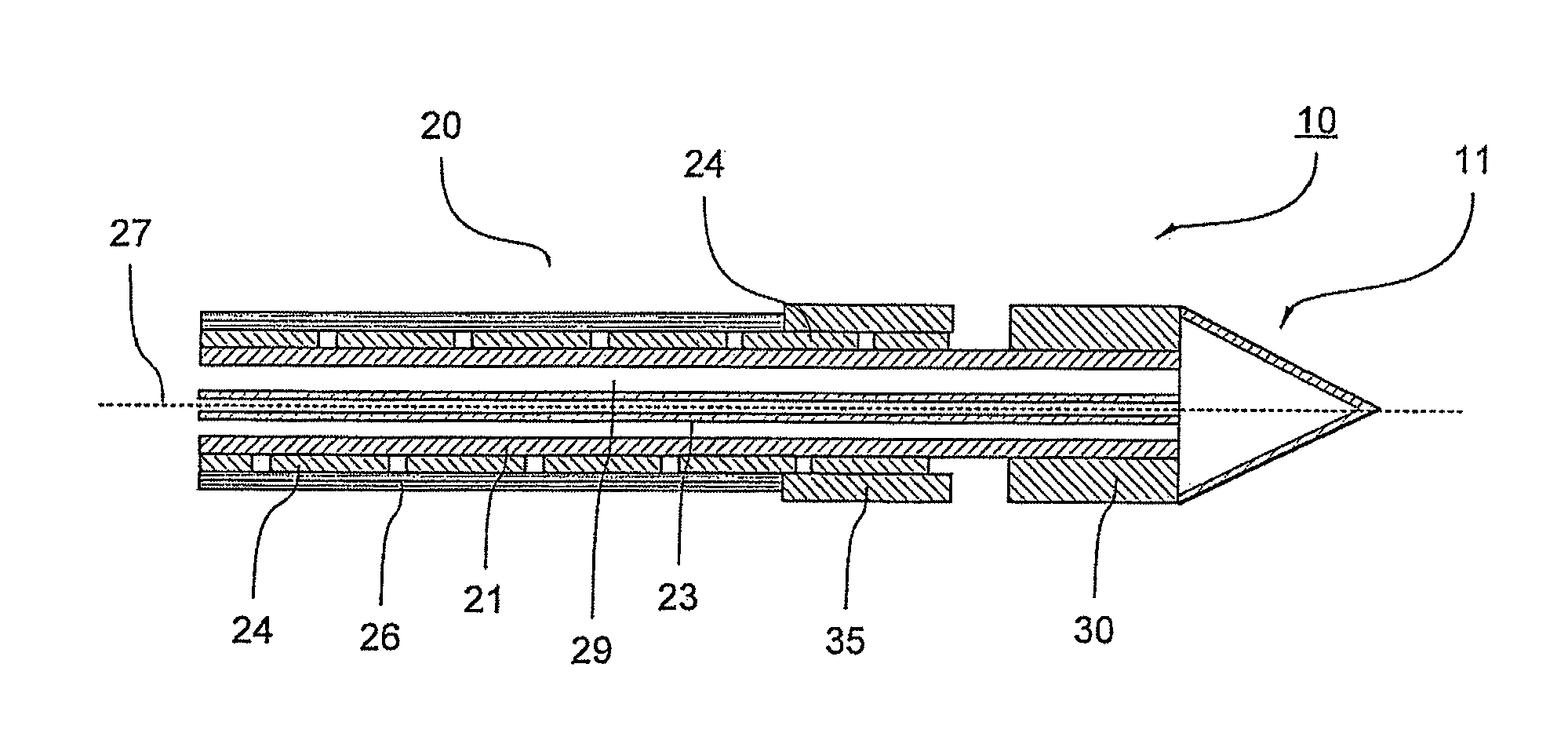 Electrosurgical instrument and method for producing an electrosurgical instrument
