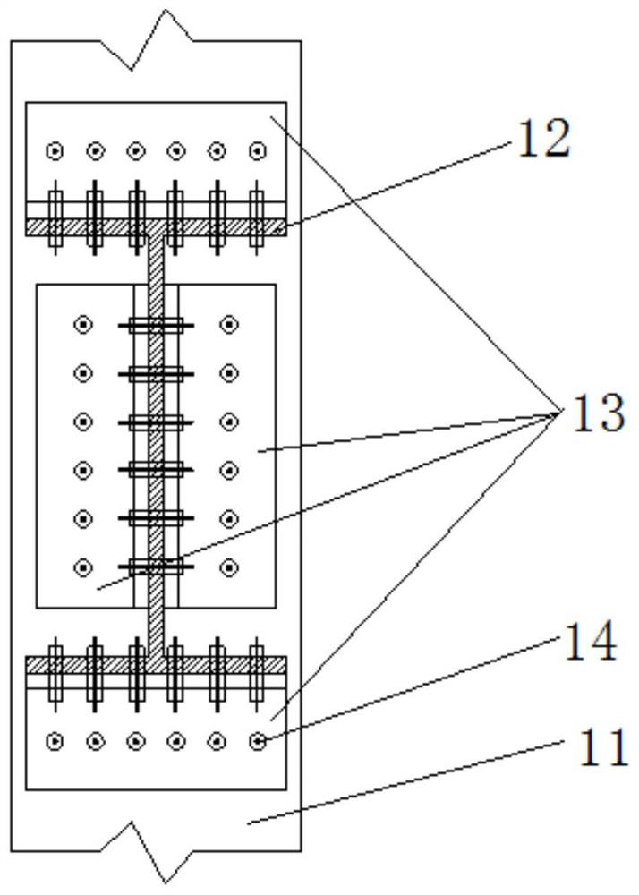 Aluminum alloy beam-column joints connected by channel steel reinforced ring groove rivets