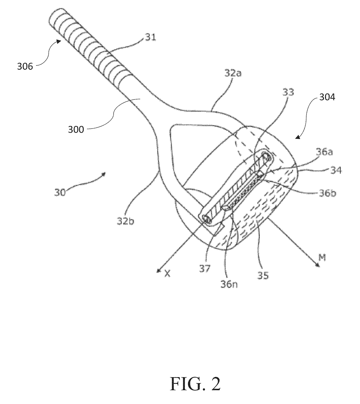 Device and method for non-destructive ultrasound inspection of structures made of composite material