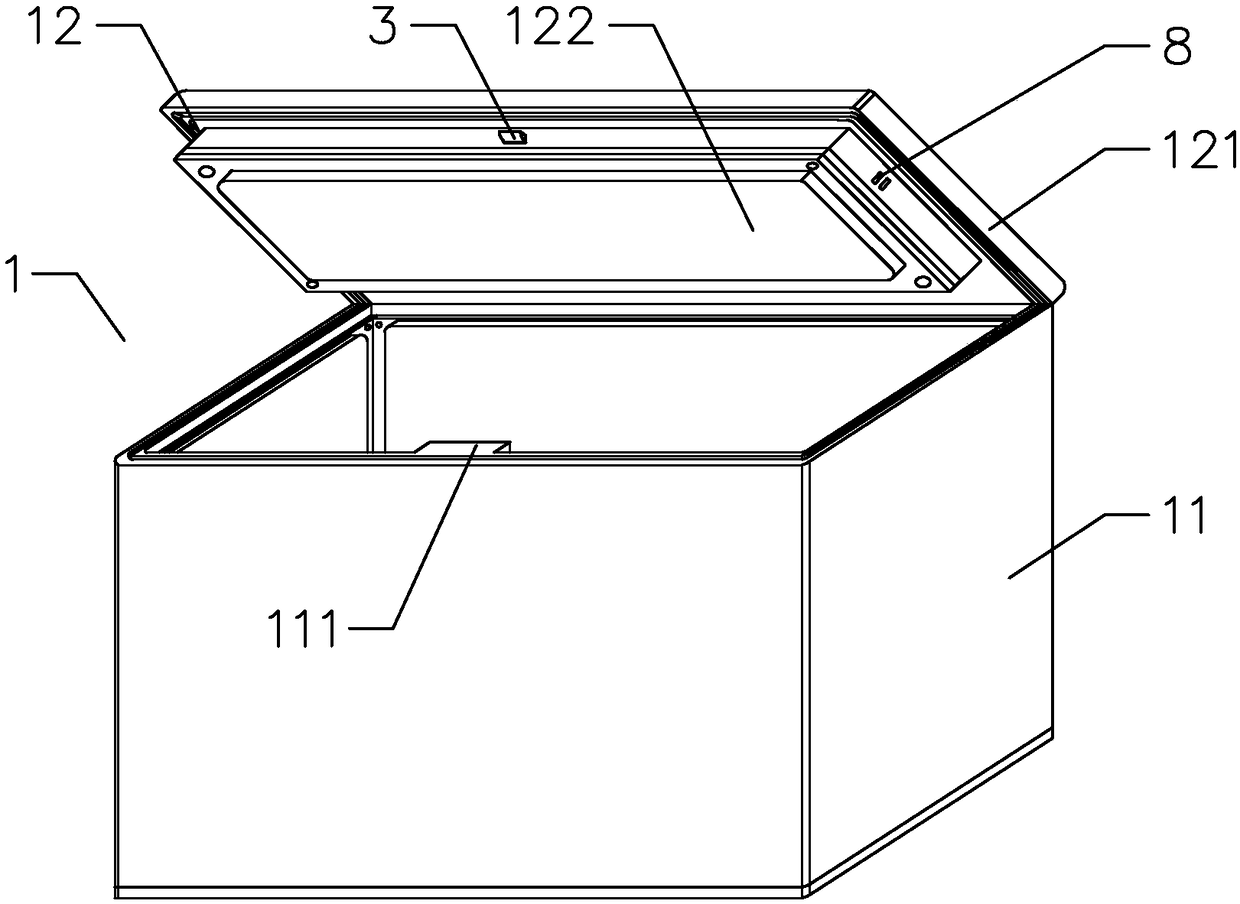 Express delivery sending and taking system