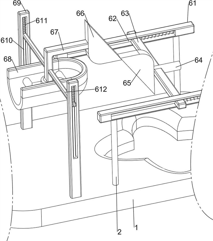 A press-type clay tile forming device