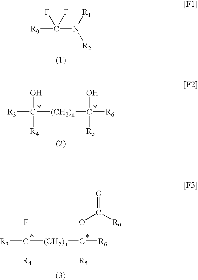 Process for producing optically active fluorochemical