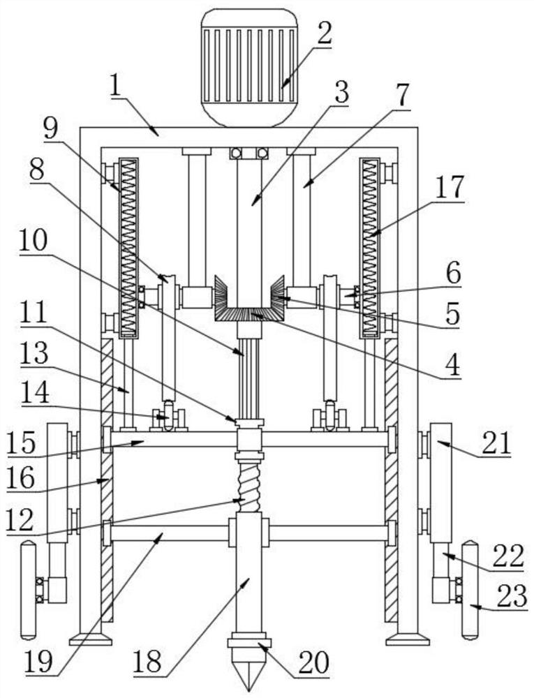 Progressive piling device for building construction