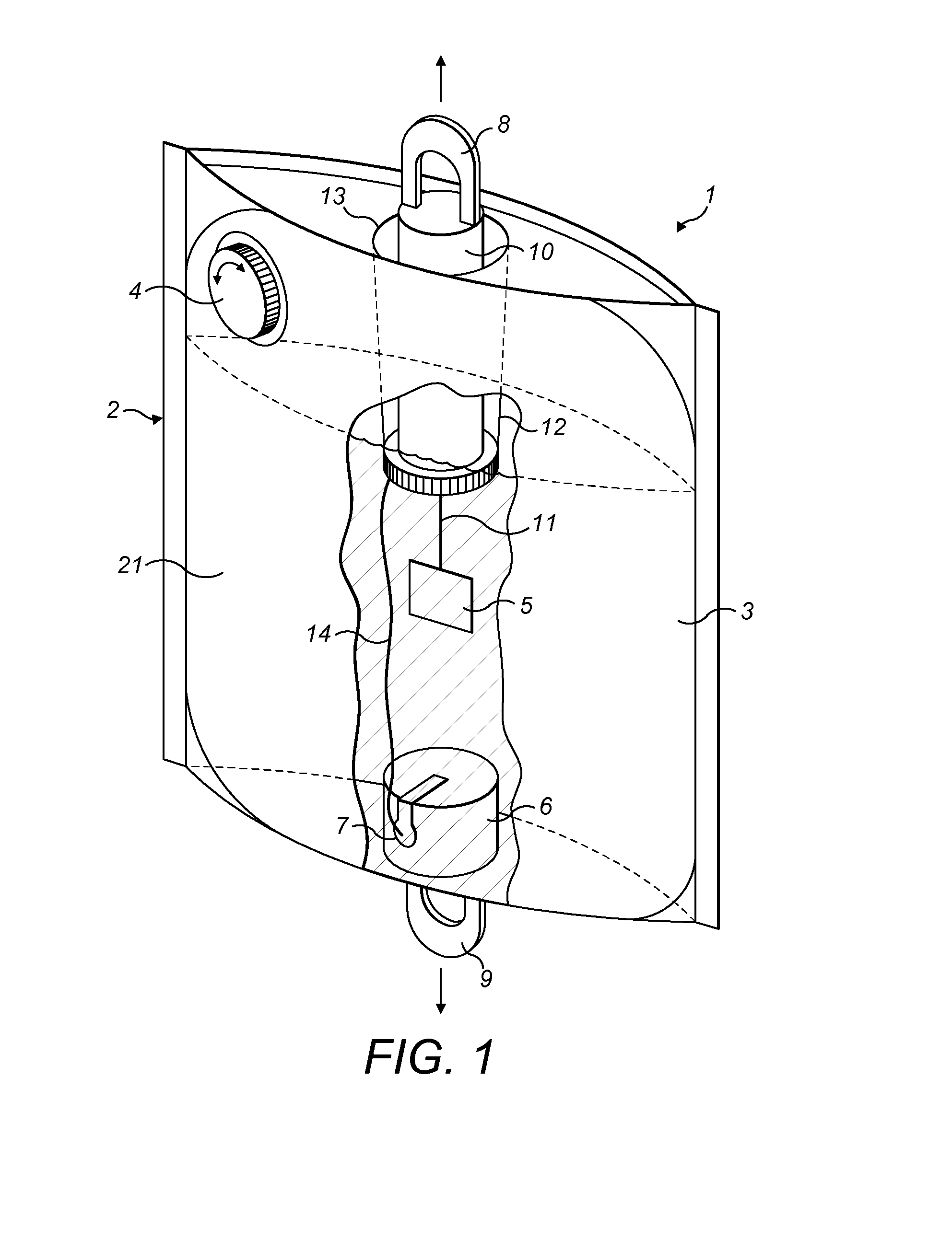 Device designed to receive a biological sample