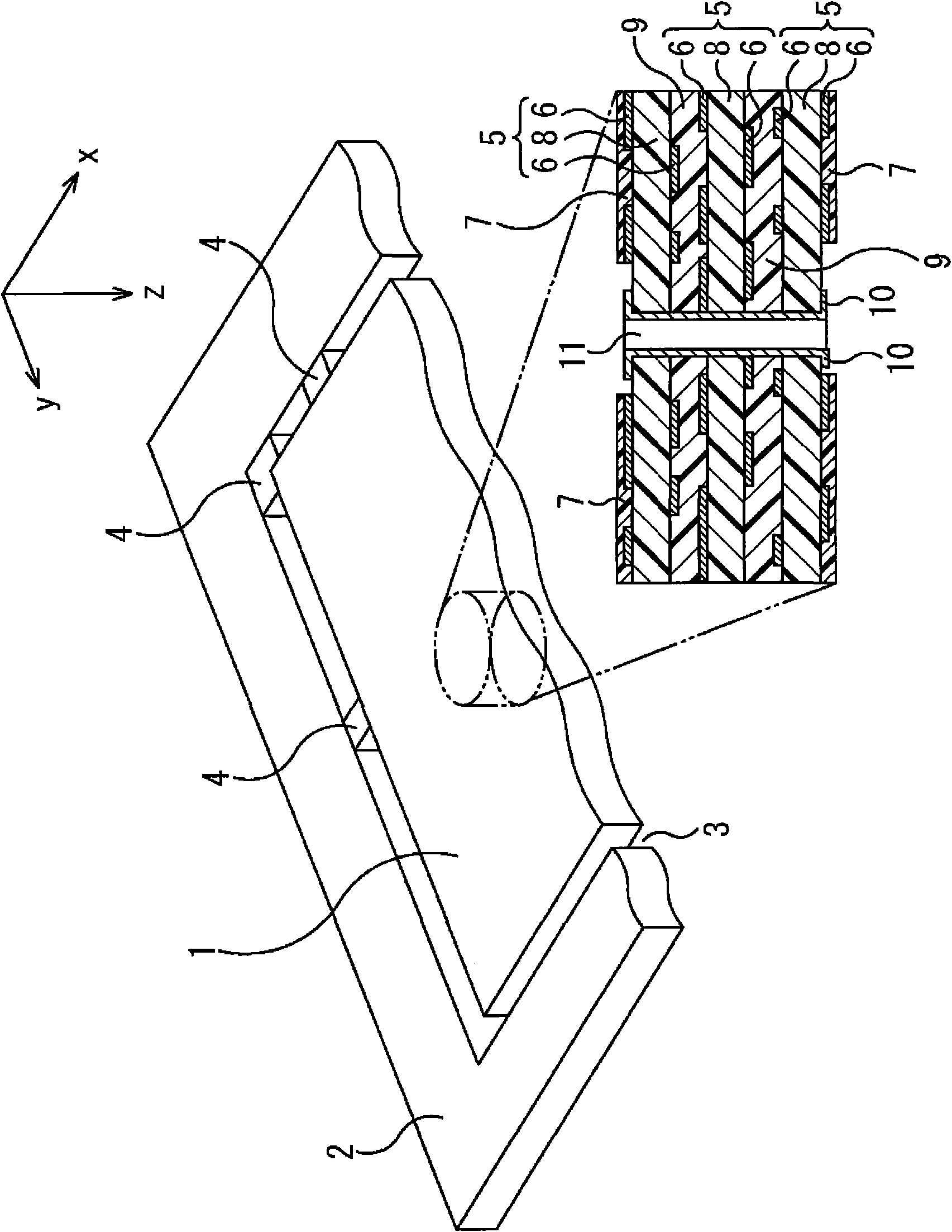 Analyzer, and analysis method