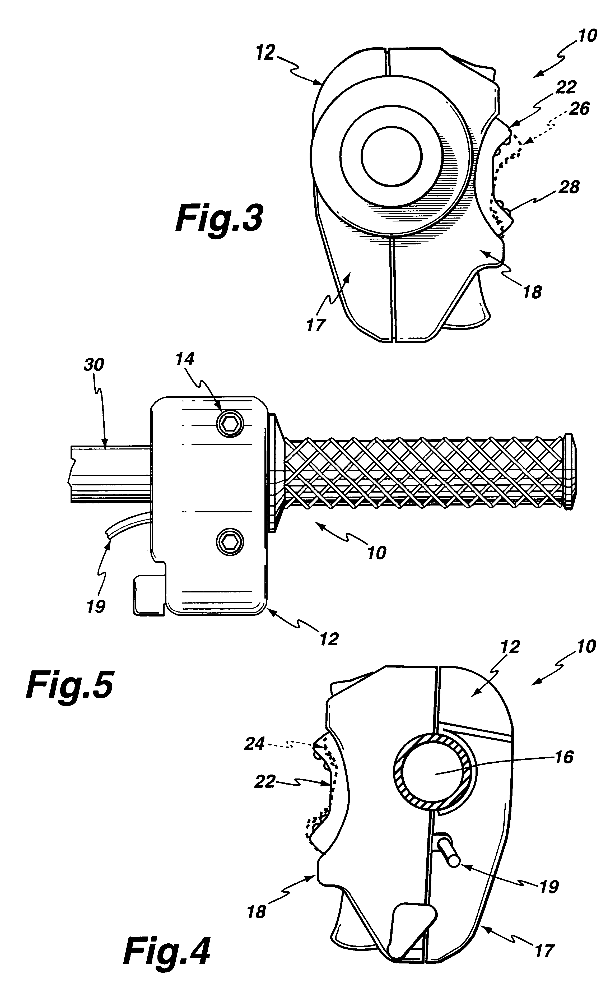 Handlebar-mountable ergonomic shifter for a motor vehicle