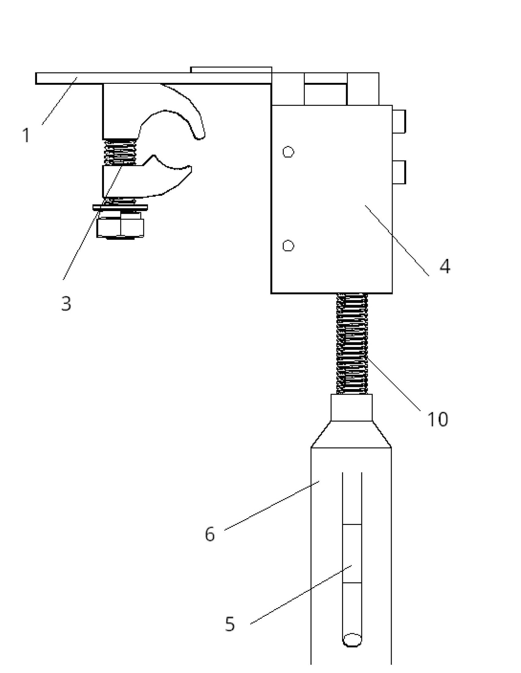 Multi-functional wire clamp leading wire transferring rod