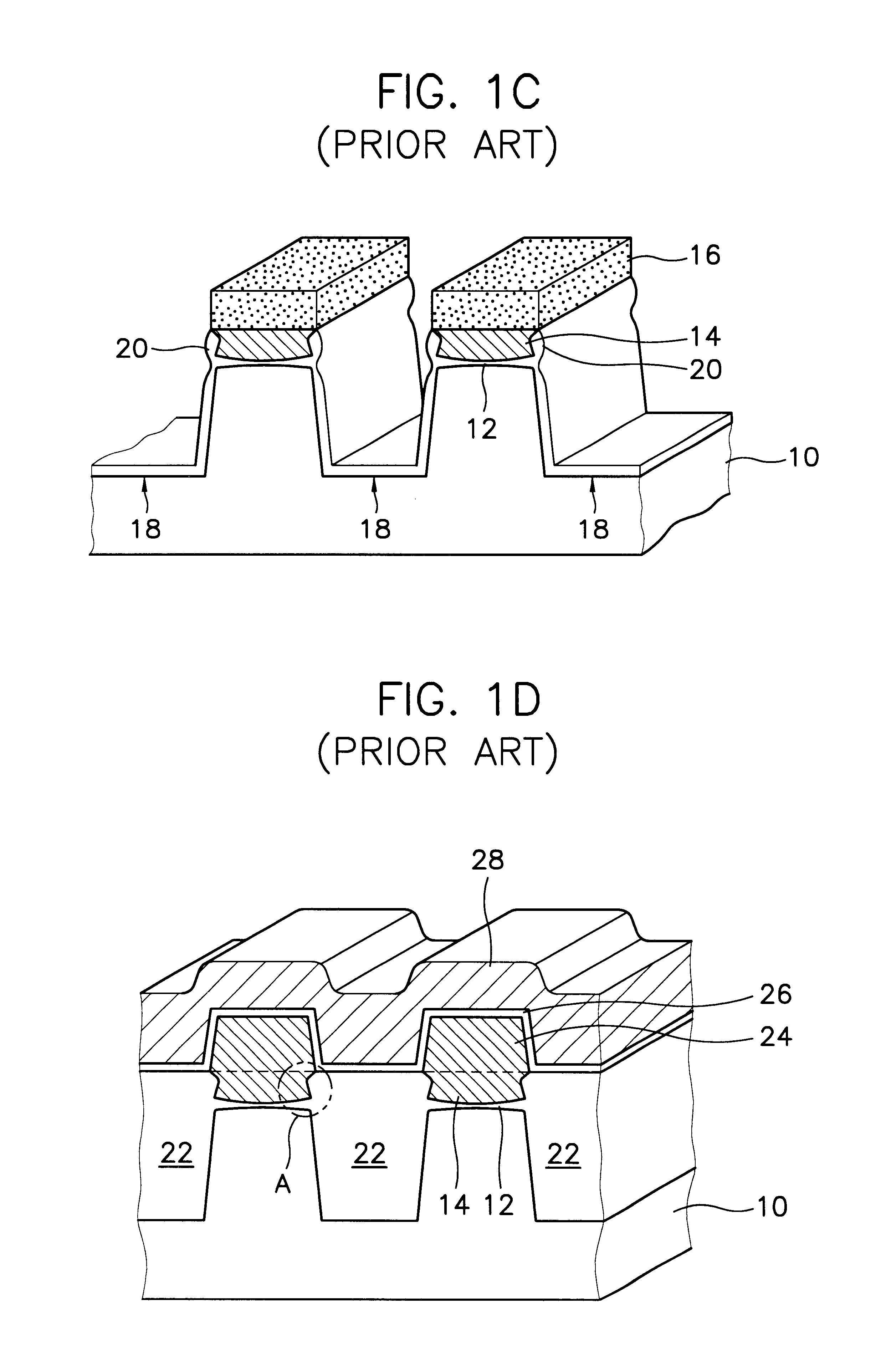 Semiconductor device having desired gate profile and method of making the same