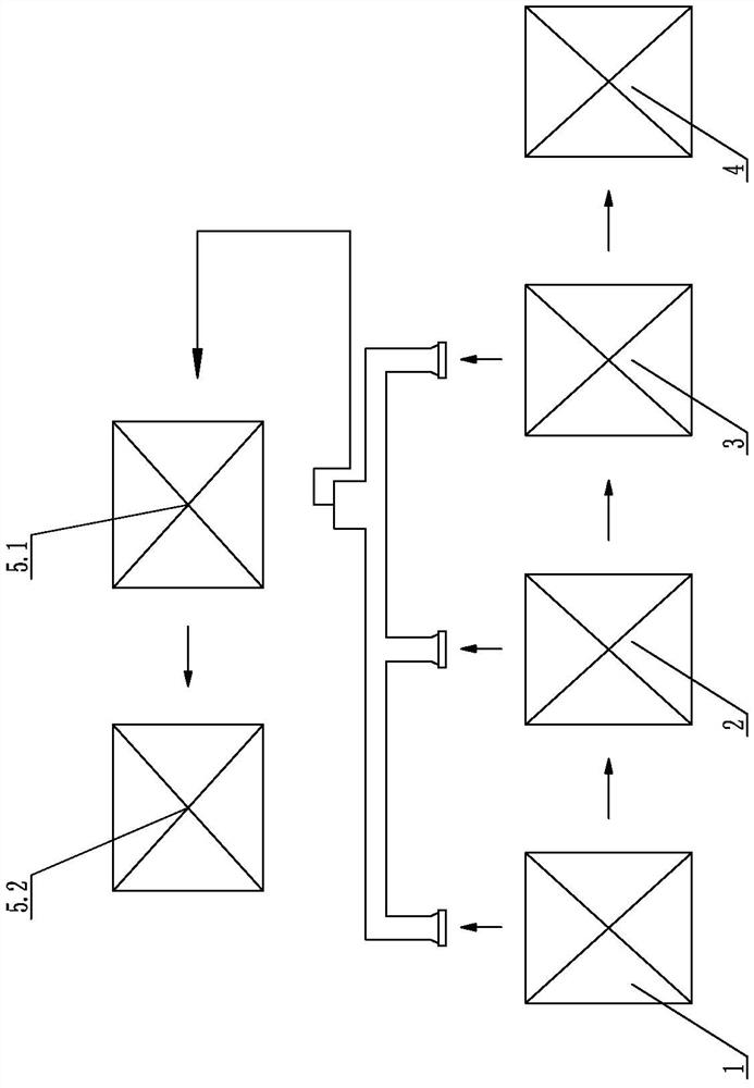 Industrial sandstone aggregate and production device thereof