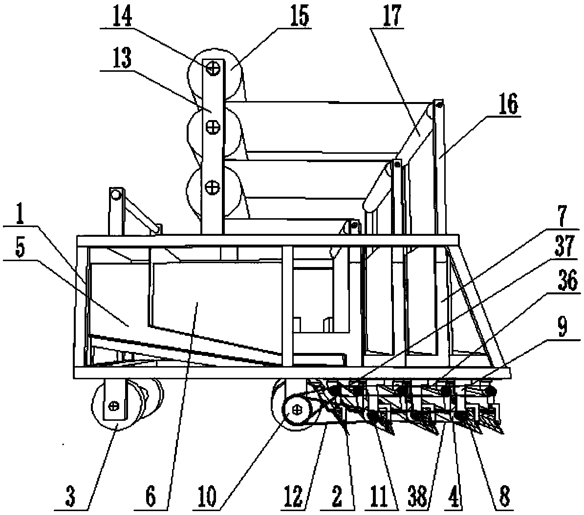 Coil coating body vehicle for site operation of multilayer composite waterproof layer