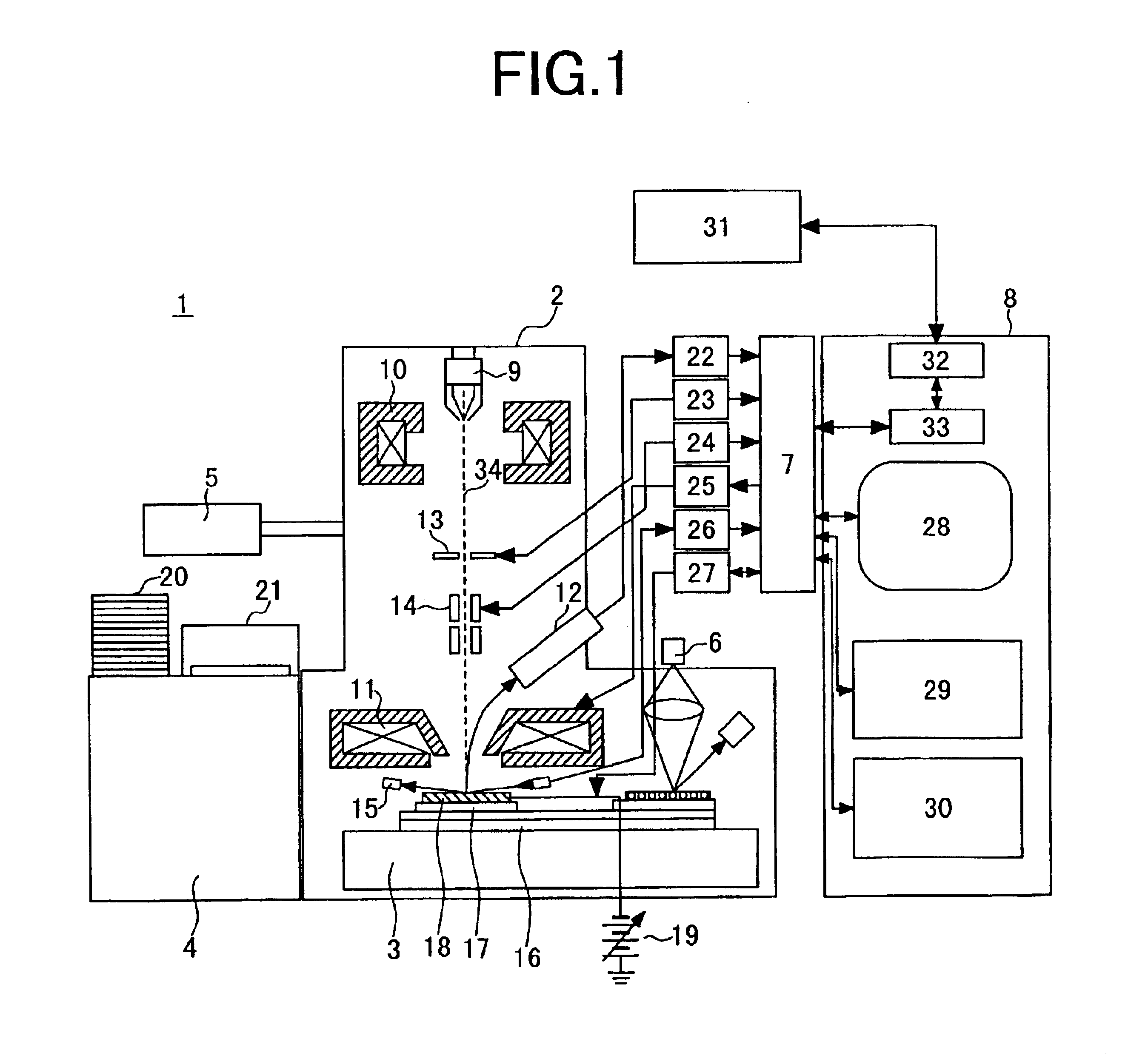 Method of inspecting pattern and inspecting instrument