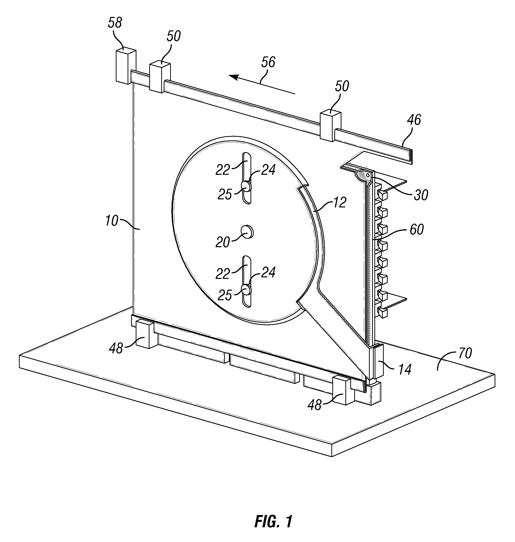 Apparatus for docking a printed circuit board