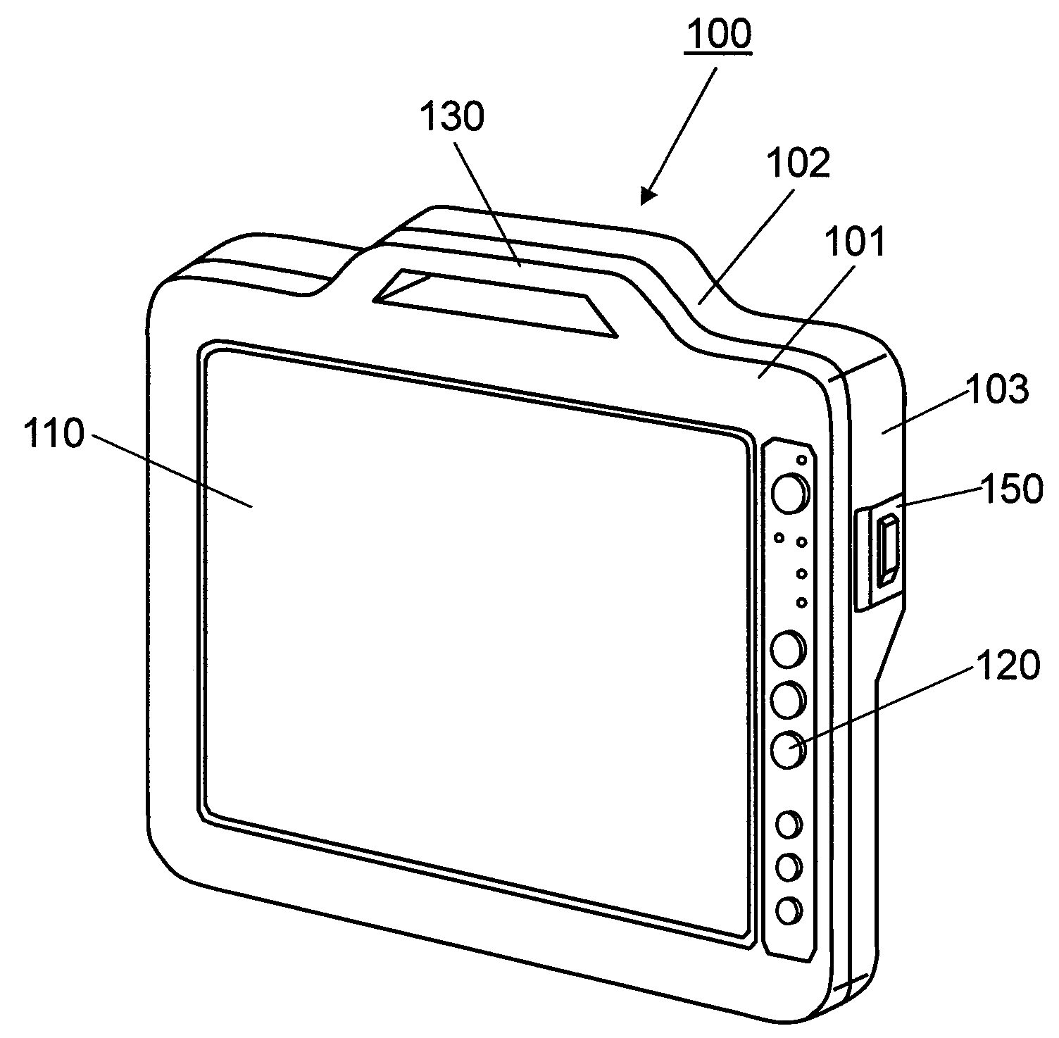 Lid member and electronic device using the same